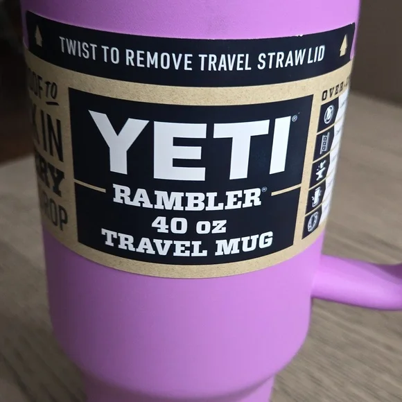 Yeti Rambler 40 oz Travel Mug - Lavender - Picture 2 of 9